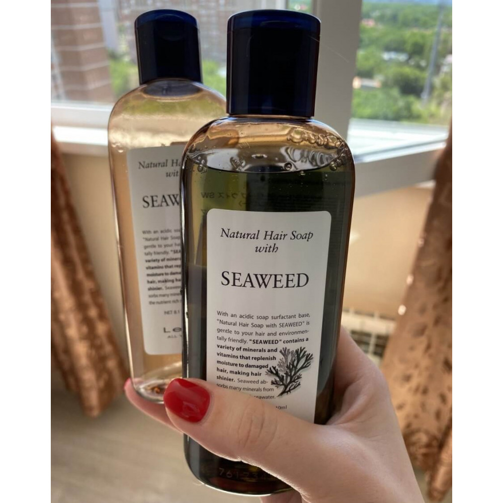 Шампунь з екстрактом морських водоростей - Lebel Seaweed Shampoo фото 2