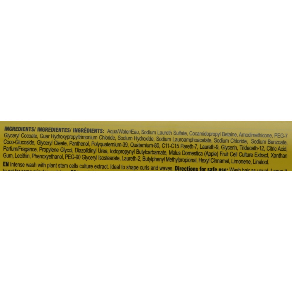 Шампунь со стволовыми клетками разглаживающий - Abril et Nature Stem Cells Bain Shampoo Gold Lifting фото 3