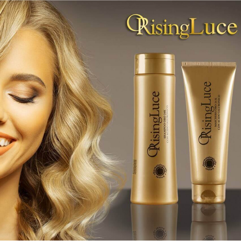 Шампунь "Золото 24k" - з гіалуроновою кислотою Orising Luce Shampoo Oro 24k фото 4