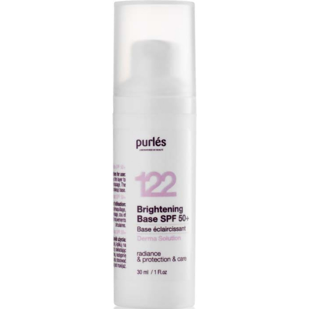 Сияющая основа SPF 50+ с тонирующим эффектом - Purles 122 Brightening Base SPF 50+  фото 2