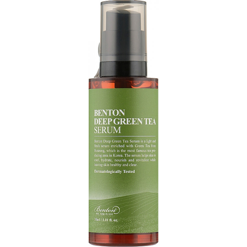 Сироватка с зеленим чаєм - Benton Deep Green Tea Serum фото 2
