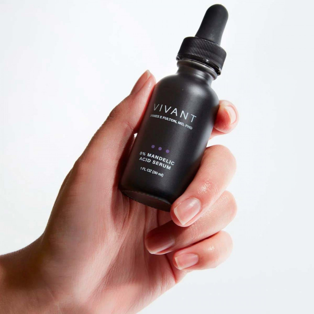 Сироватка з 8% мигдальної кислоти - Vivant Skin Care 8% Mandelic Acid 3-in-1 Serum фото 3