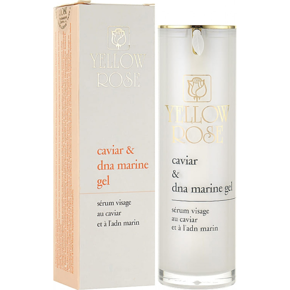 Сироватка з екстрактом ікри і морської ДНК - Yellow Rose Caviar and Marine DNA Gel  фото 2