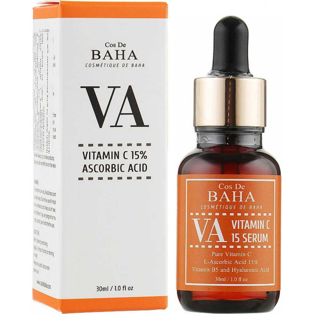 Сироватка з вітаміном С для вирівнювання тону - Cos De Baha VA Vitamin C 15% Serum фото 2
