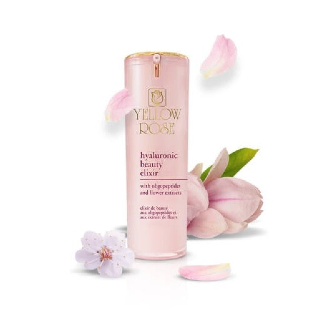 Сироватка - заповнювач зморшок з гіалуроновою кислотою Yellow Rose Hyaluronic Beauty Elixir  фото 4