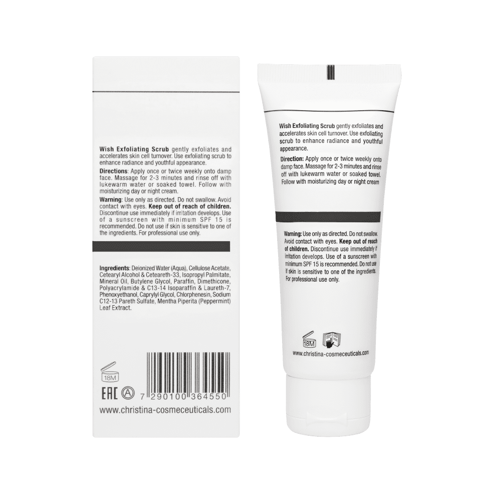 Скраб-ексфоліатор - Christina Wish Exfoliating Scrub  фото 3