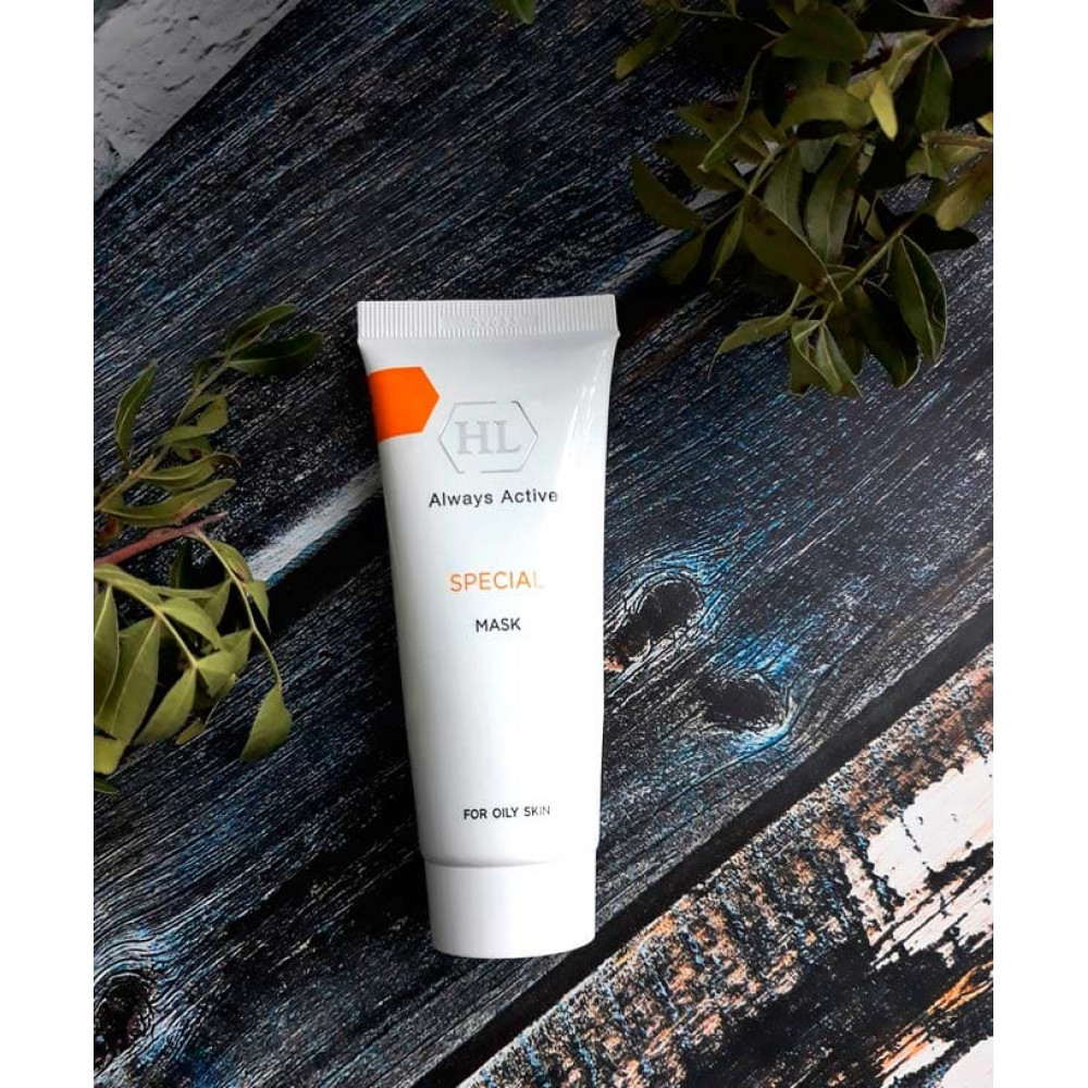 Скорочуюча маска - Holy Land Cosmetics Special Mask For Oily Skin фото 3