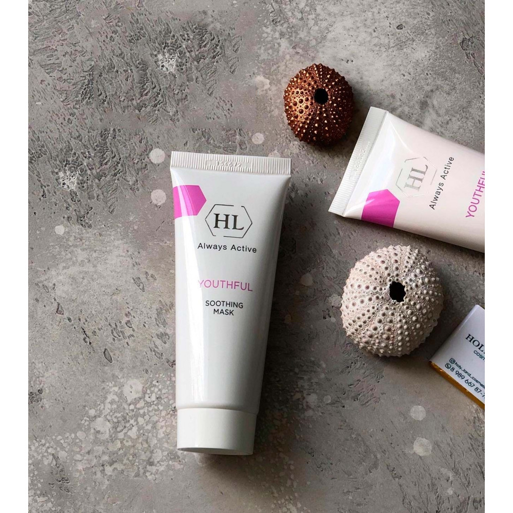 Скорочуюча маска - Holy Land YOUTHFUL Soothing Mask фото 3