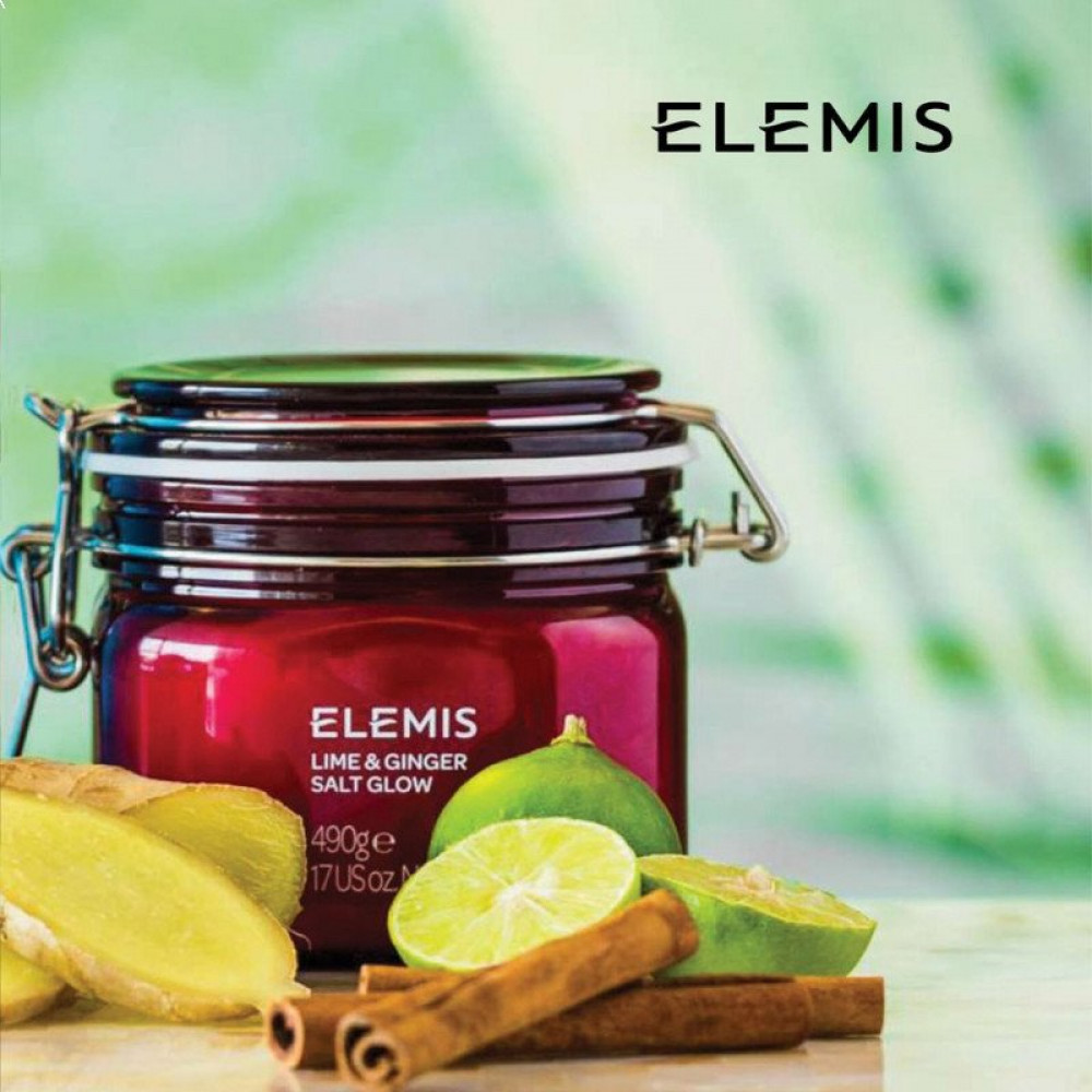 Сольовий скраб для тіла Лайм-Імбирь - Elemis Lime and Ginger Salt Glow фото 4