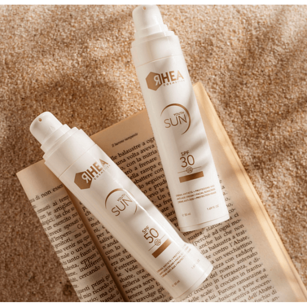 Сонцезахисний антивіковий крем для обличчя - Rhea Cosmetics YouthSun SPF30 фото 3