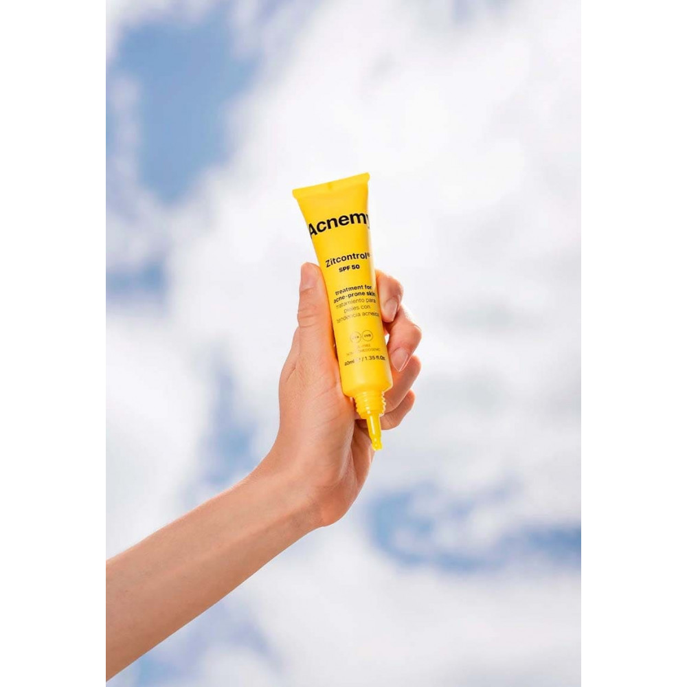 Сонцезахисний крем - Acnemy Zitcontrol SPF50 фото 3