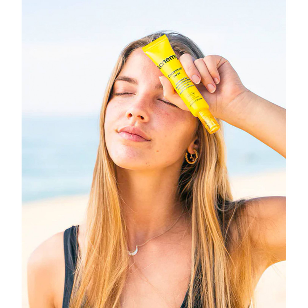 Сонцезахисний крем - Acnemy Zitcontrol SPF50 фото 2