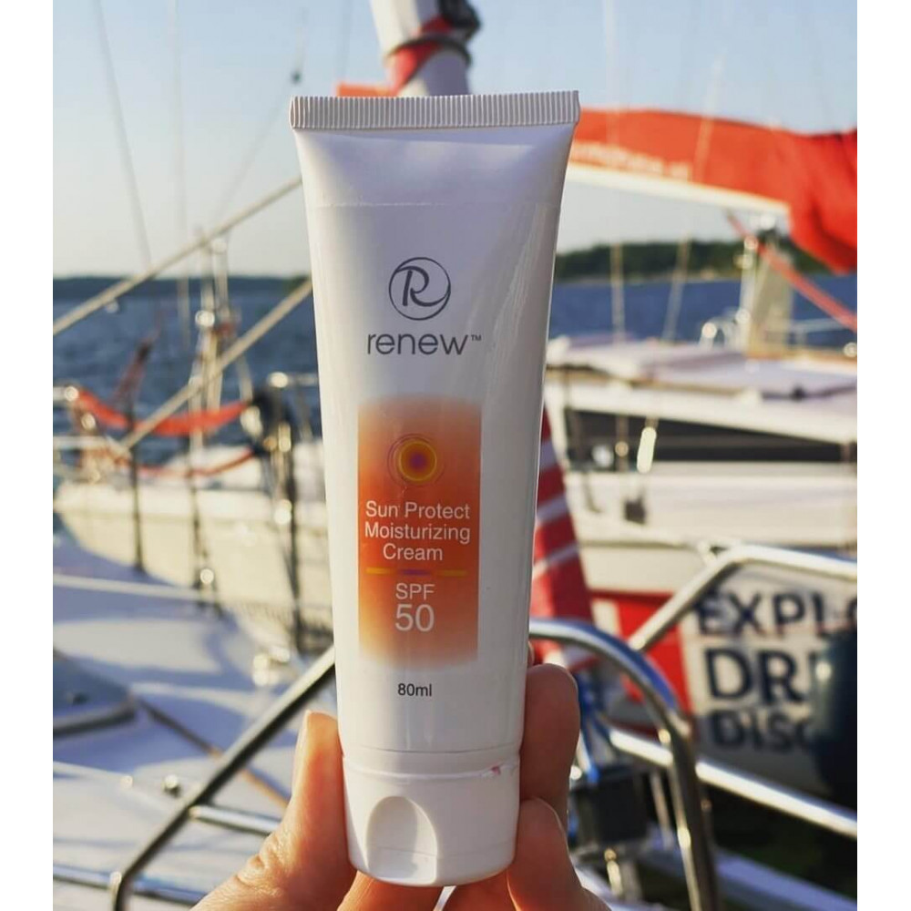 Солнцезащитный увлажняющий крем SPF-50 - Renew Sun Protect Moisturizing Cream SPF-50 фото 2