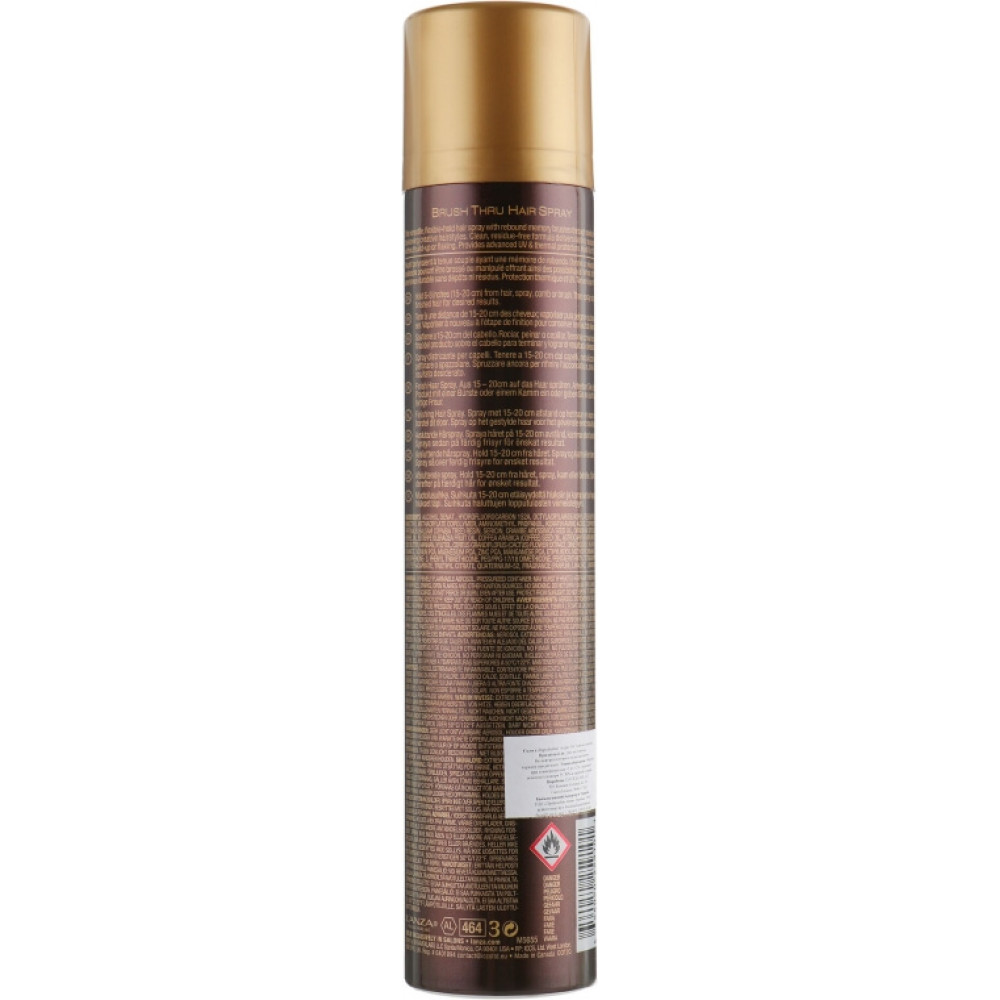Спрей для укладання волосся - L'anza Keratin Healing Oil Brush Thru Hair Spray фото 5