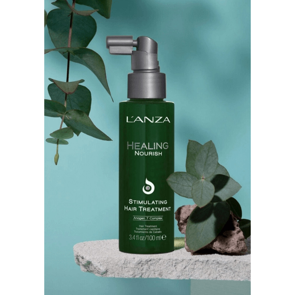 Спрей для відновлення та стимулювання росту волосся - L'anza Healing Nourish Stimulating Treatment фото 4