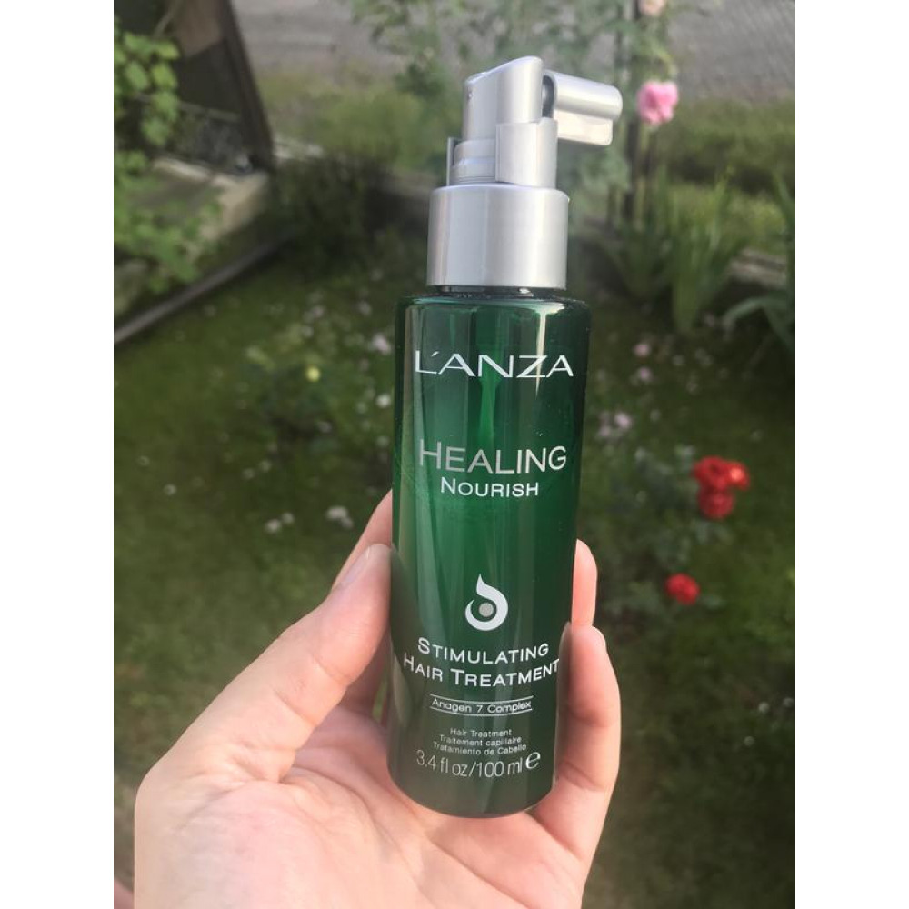 Спрей для відновлення та стимулювання росту волосся - L'anza Healing Nourish Stimulating Treatment фото 5