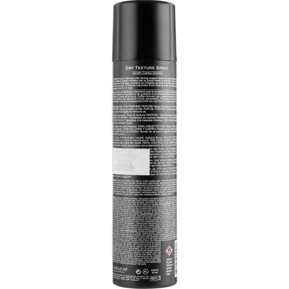 Сухий текстуруючий спрей - L'anza Healing Style Dry Texture Spray фото 5
