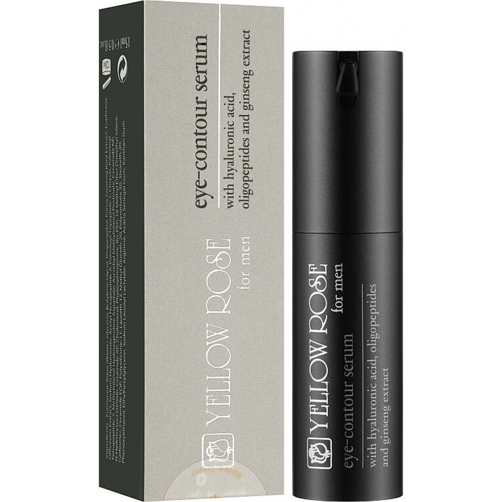 Сироватка для контуру очей для чоловіків - Yellow Rose Eye Contour Serum for Men  фото 4