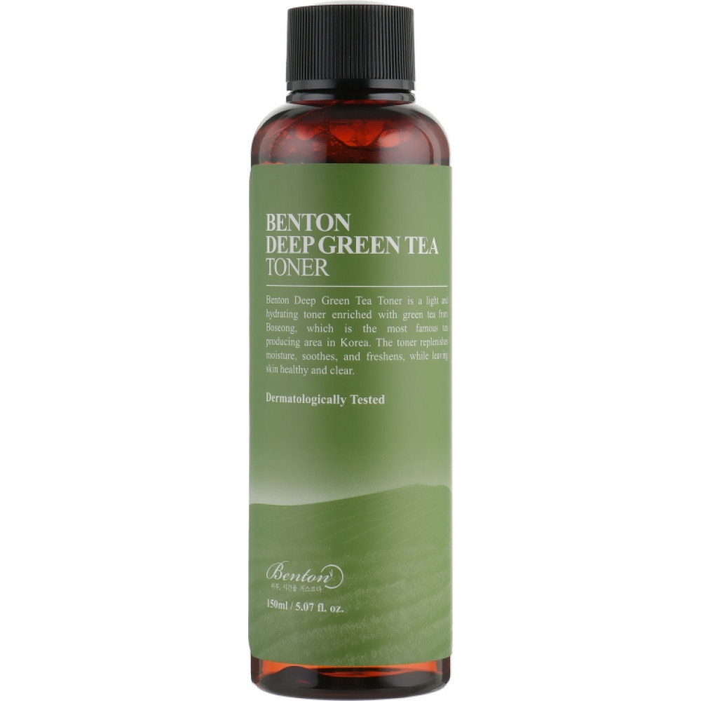 Тонер з зеленим чаєм - Benton Deep Green Tea Toner фото 2