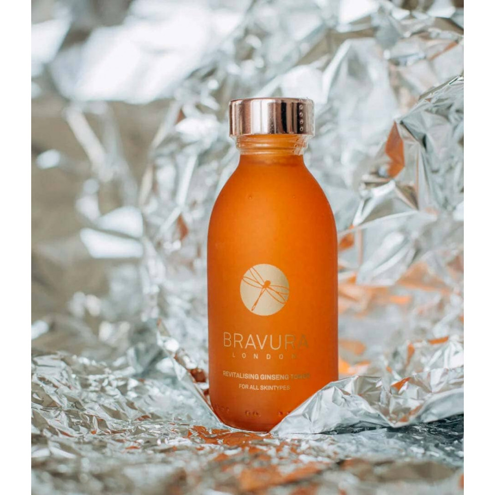 Тонер з женьшенем та гліколевою кислотою 5% - Bravura London Ginseng Toner фото 3