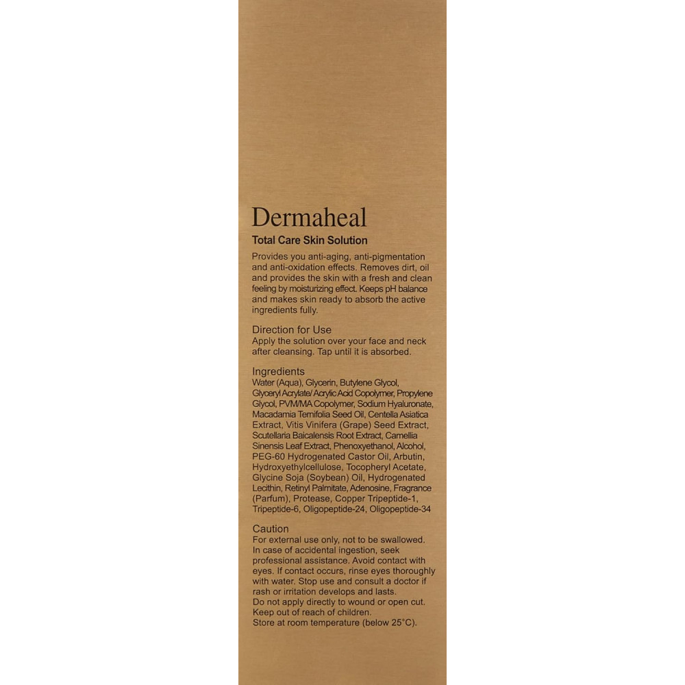 Тоник для лица, шеи и декольте -  Dermaheal Total Care Skin Solution фото 3