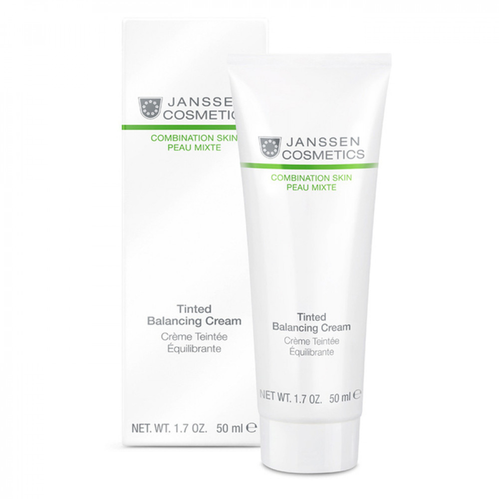 Тонуючий балансуючий крем - Janssen Cosmetics Tinted Balancing Cream - Фото 1