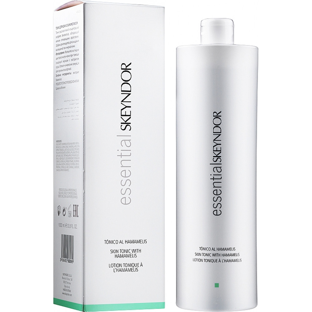 Тонізуючий лосьйон з екстрактом гамамелісу - Skeyndor Essential Line Hamamelis Skin Tonic  фото 2