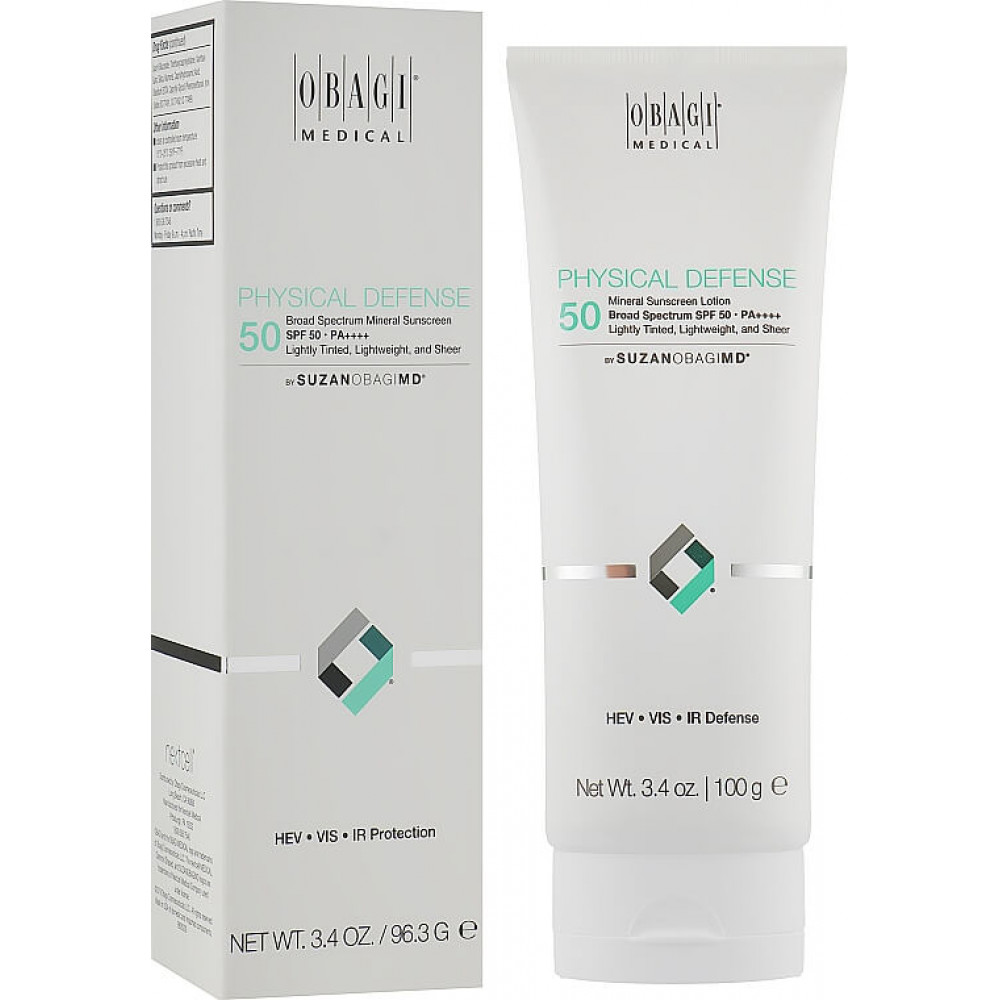Тонуючий сонцезахисний крем на мінеральній основі SPF 50 - Obagi Medical Suzanogimd Physical Defense Sunscreen SPF 50 фото 2