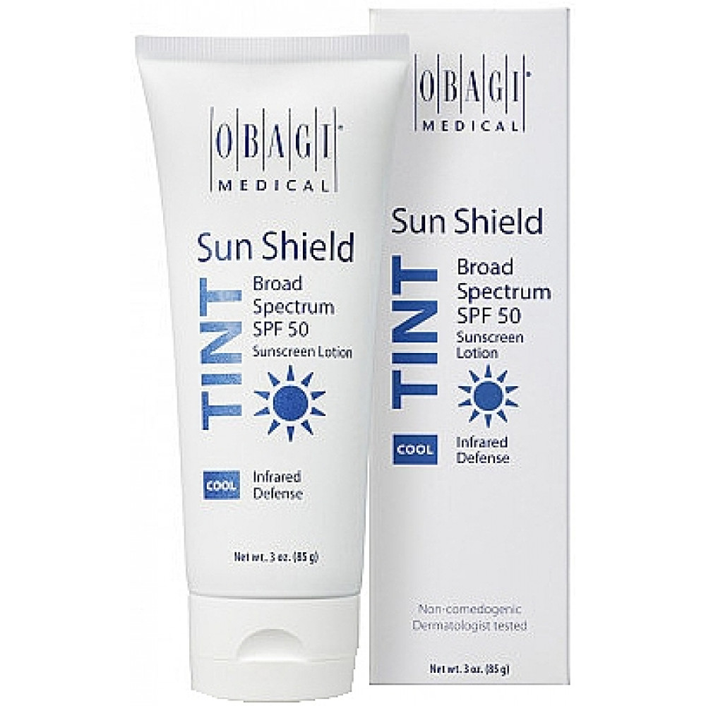 Тонуючий сонцезахисний крем SPF50 (холодний відтінок) - Obagi Sun Shield Tint Broad Spectrum SPF 50 Cool фото 2