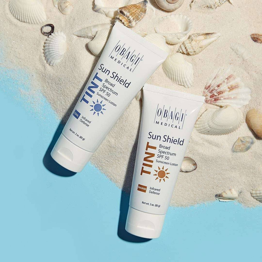Тонуючий сонцезахисний крем SPF50 (теплий відтінок) - Obagi Sun Shield Tint Broad Spectrum SPF 50 Warm фото 5