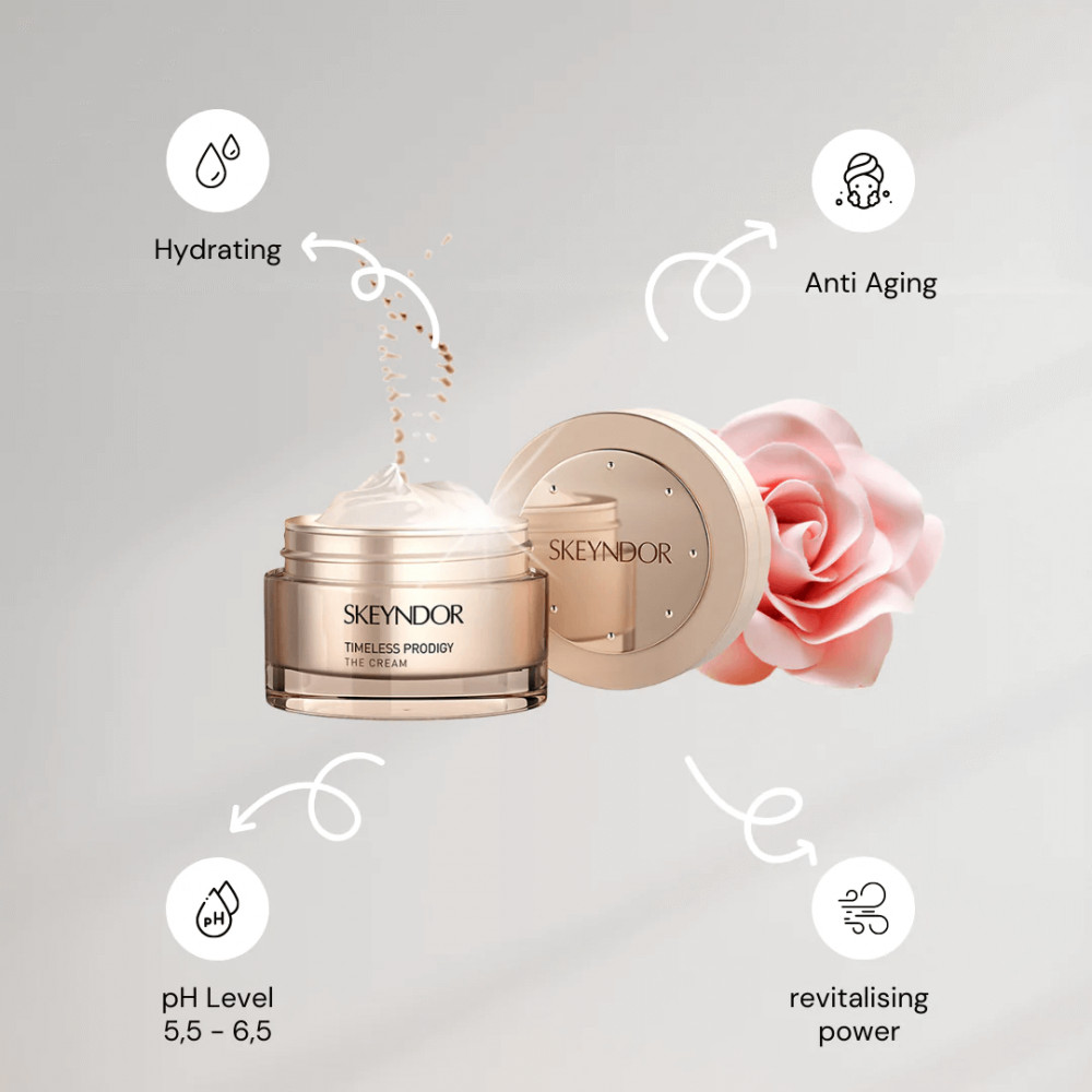 Ультраомолоджуючий крем - Skeyndor Timeless Prodigy The Cream фото 2