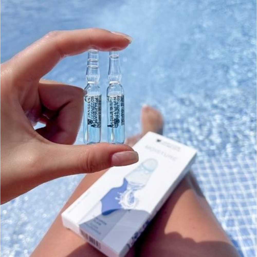Ультразволожуюча сироватка з гіалуроновою кислотою - Janssen Cosmetics Ampoules Hyaluron Fluid фото 4