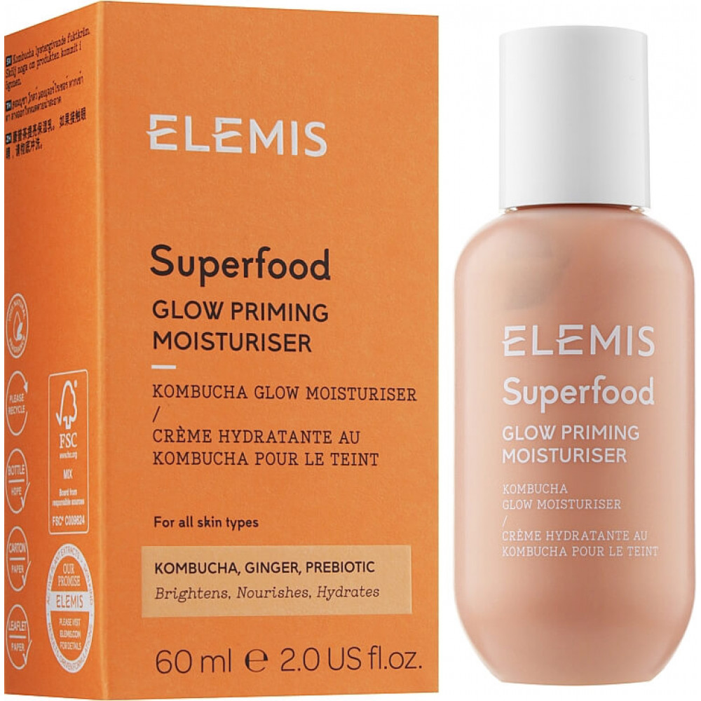 Зволожуючий крем для сяйва шкіри - Elemis Superfood Glow Priming Moisturiser фото 2