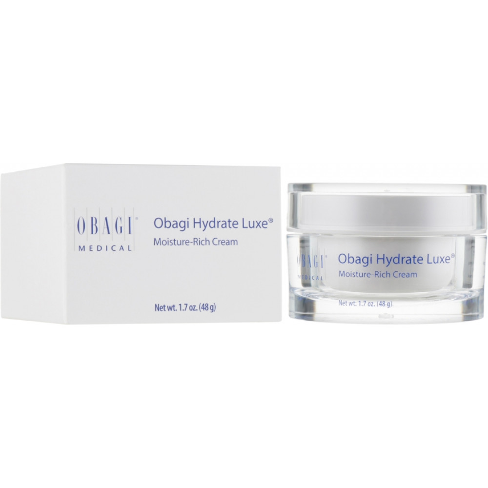 Зволожуючий крем з маслом ши, авокадо, манго та пептидами - Obagi Hydrate Luxe - Фото 1