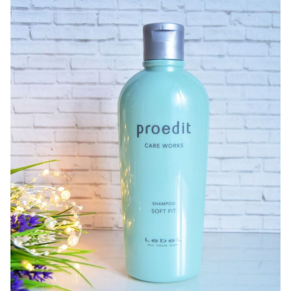 Зволожуючий шампунь - Lebel Proedit Soft Fit Shampoo фото 2