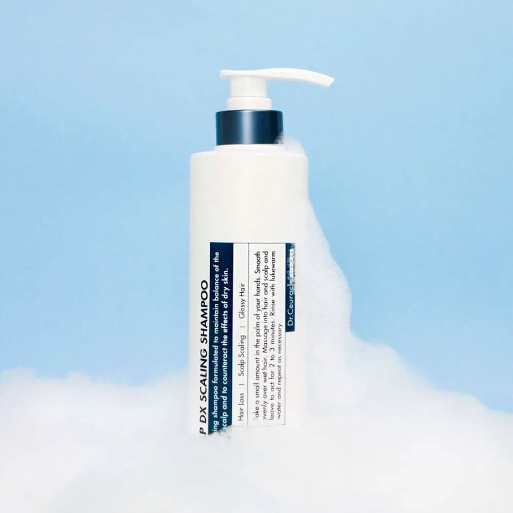 Відлущуючий шампунь для зміцнення волосся - Dr. Ceuracle Scalp DX Scaling Shampoo фото 4