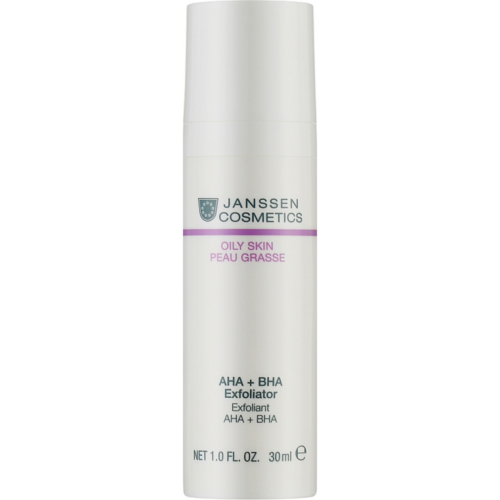 Отшелушивающее средство AHA+BHA - Janssen Cosmetics Oily Skin AHA+BHA Exfoliator фото 2