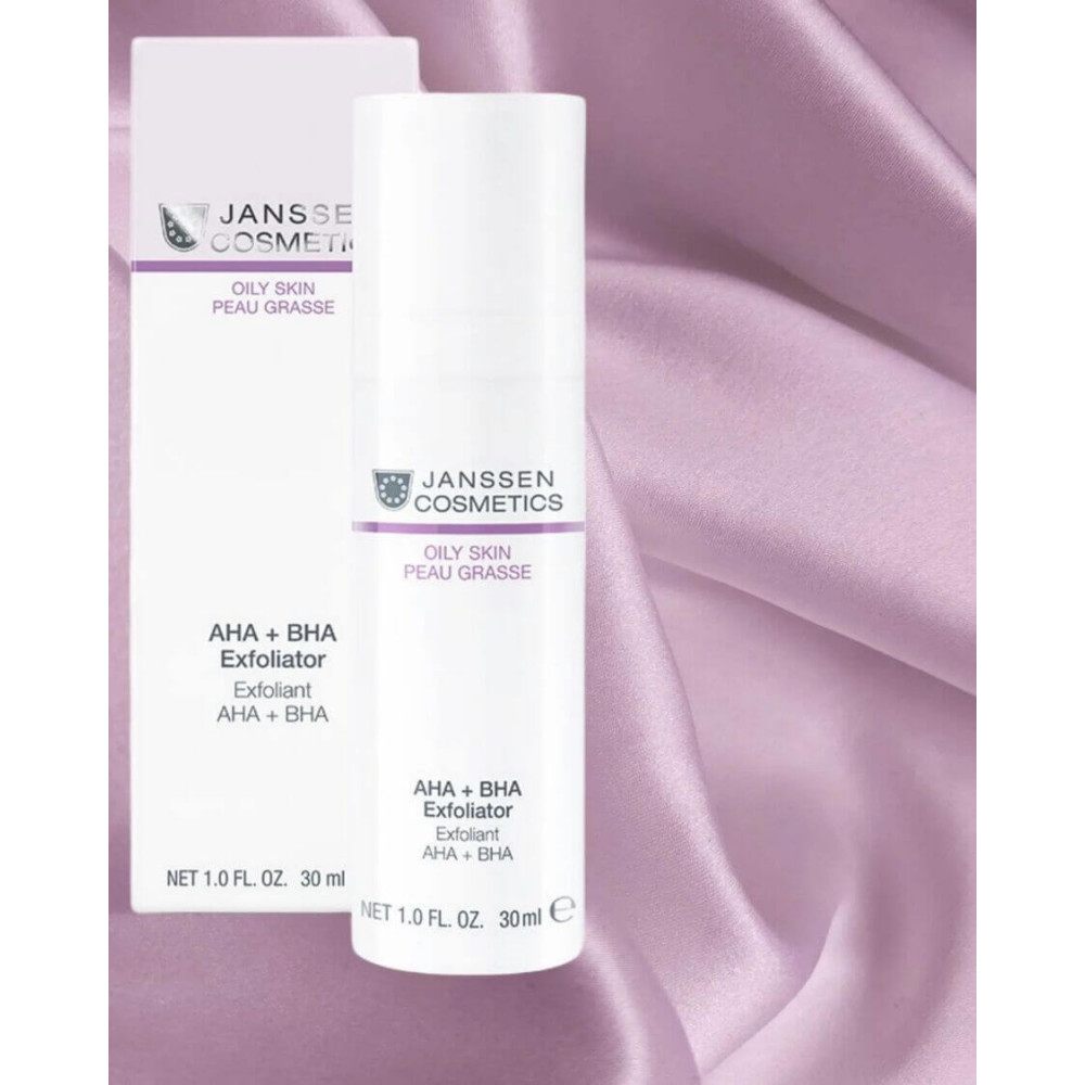 Отшелушивающее средство AHA+BHA - Janssen Cosmetics Oily Skin AHA+BHA Exfoliator фото 4