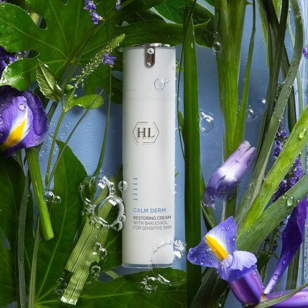 Відновлюючий крем - Holy Land Cosmetics Calm Derm Restoring Cream For Sensitive Skin With Bakuchiol фото 2