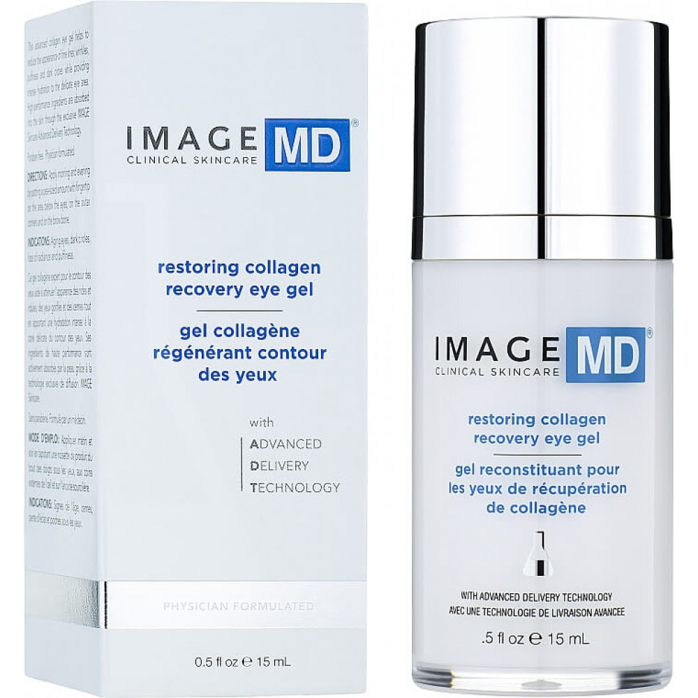 Восстанавливающий гель для век с коллагеном - Image Skincare MD Restoring Collagen Recovery Eye Gel фото 2