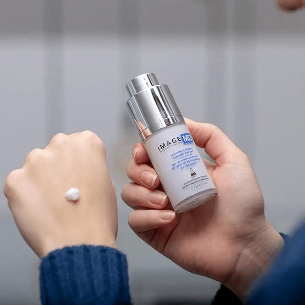 Восстанавливающий гель для век с коллагеном - Image Skincare MD Restoring Collagen Recovery Eye Gel фото 4