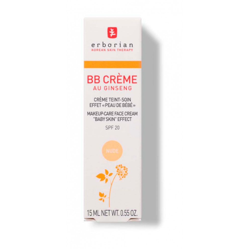 ВВ-крем з тонуючим ефектом, 5 в 1 - Erborian BB Cream Nude Au Ginseng SPF20 фото 2
