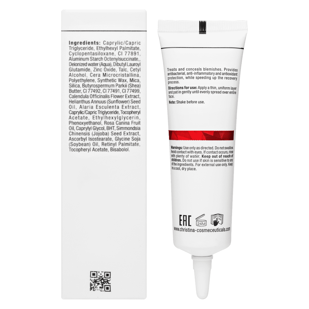 Захисний крем для обличчя з тонуючим ефектом - Christina Comodex Cover and Shield Cream SPF20  фото 3