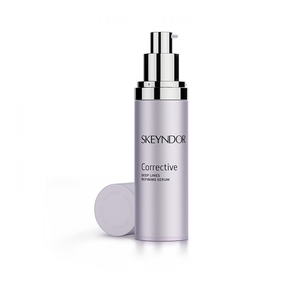 Заповнююча сироватка для мімічних зморшок - Skeyndor Corrective deep lines refining serum  фото 2