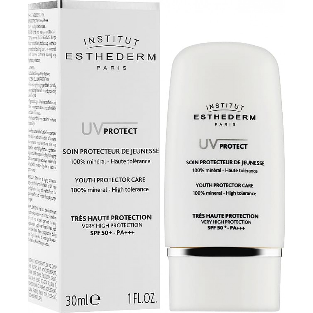 Захисний флюїд -  Institut Esthederm UV Protect Youth Protector Care SPF 50 фото 3