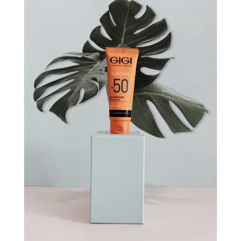 Защитный увлажняющий крем SPF-50 - GIGI Sun Care Daily Moist Active Anti-Age SPF 50 фото 5