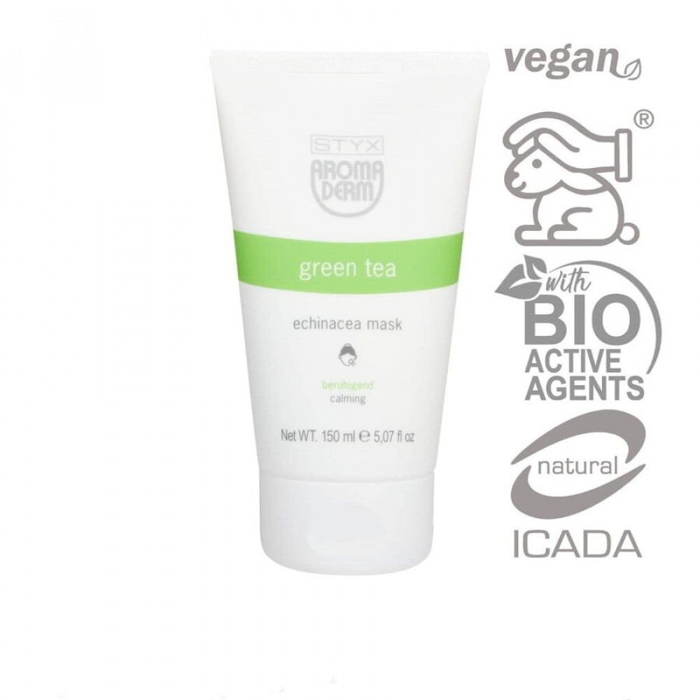 Заспокійлива маска для обличчя - Styx Naturcosmetic Aroma Derm Green Tea Echinacea Mask фото 2