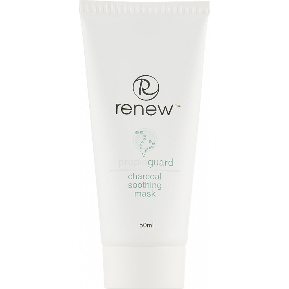 Заспокійлива маска для обличчя на основі активованого вугілля - Renew Propioguard Charcoal Soothing Mask фото 2
