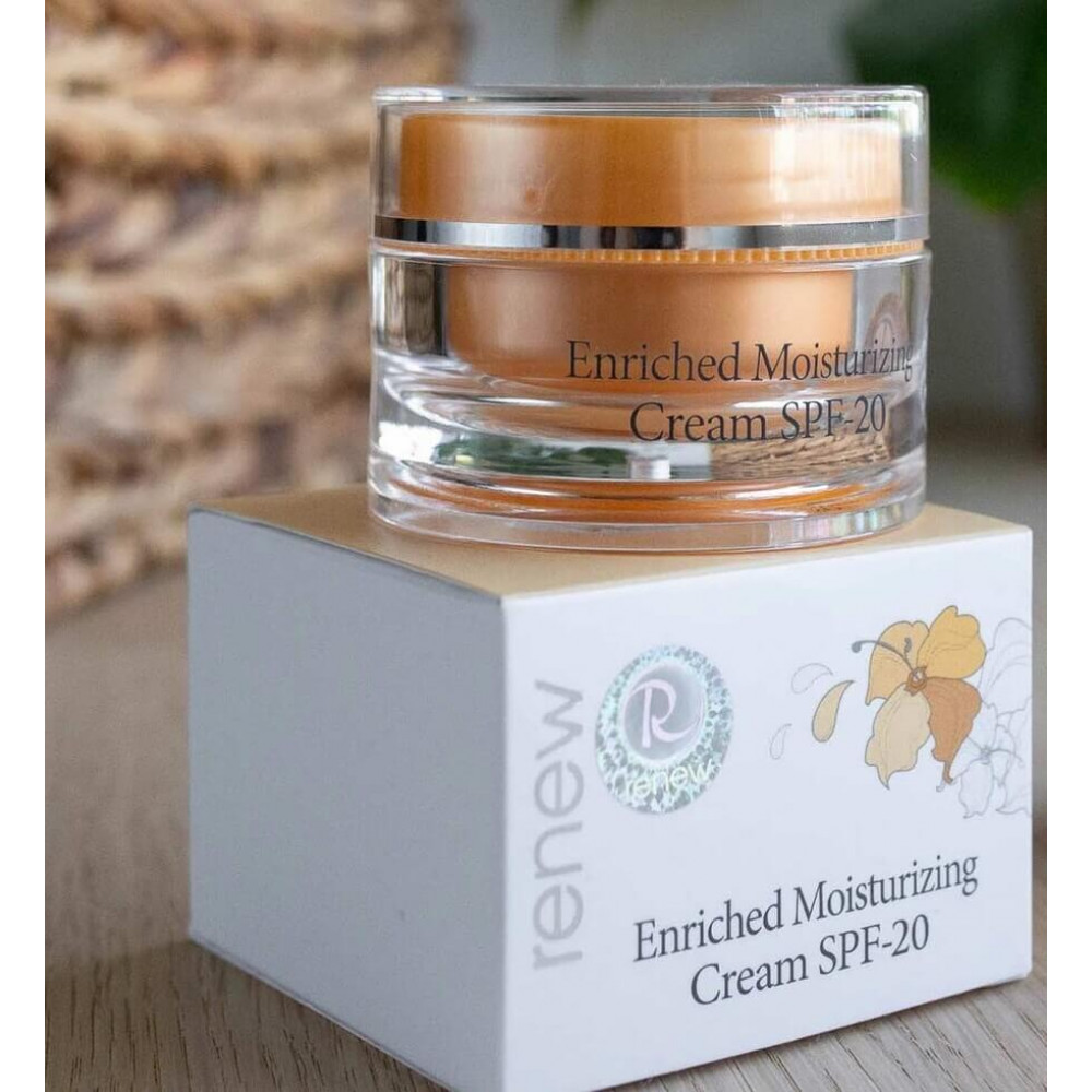 Збагачений зволожуючий крем для обличчя SPF-20 - Renew Enriched Moisturizing Cream SPF-20 фото 4