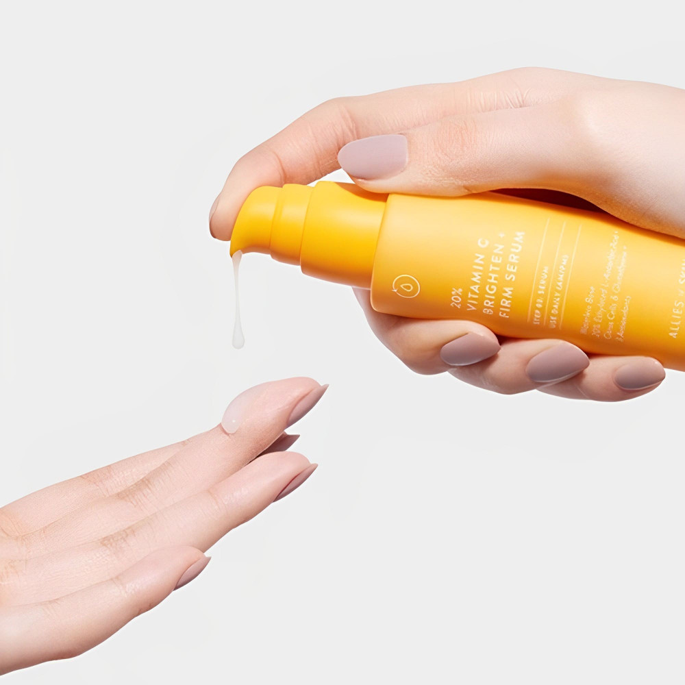  Зміцнююча сироватка з 20% вітаміном - Allies of Skin 20% Vitamin C Brighten + Firm Serum фото 4